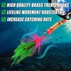 Trout Fishing Lure Roostertail Spinner Lures Kit Metal Spinner Spoon