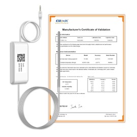 Elitech Ultra Low Temperature Sensor for RCW-360Pro with Temperature Range from -200 to 150°C - 3 Meters External Sensor for Precise Measurements