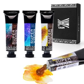 Watercolor Paint Set, Diverse Colors Layering, Attractive Art Watercolor Set, Vibrant Pigments, 3 Layering Colors for Professionals, Beginners, 15ml*3 Tube (Set A)