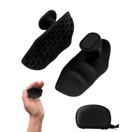 JUKOTA 1 Pair Anti Slip Workout Grips, Ergonomic Rubber Gym Grips, Gym Grip Alternative Training Gloves for Maximum Grip, for Powerlifting Pull-Ups Strength Training, Fitness Accessories