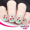 Whats Up Nails - Tulips Vinyl Stencils for Nail Art