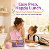 Bento Box for Kids,Leak-Proof Lunch Container with 9oz Insulated Food