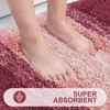 smiry Microfiber Bath Mat, 50 x 75 cm, Non-Slip Super