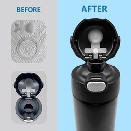 WEIWODULE Water Bottle Gasket Replacement & Leakage Stopper Compatible with Thermos Funtainer 16 Oz Replacement Parts