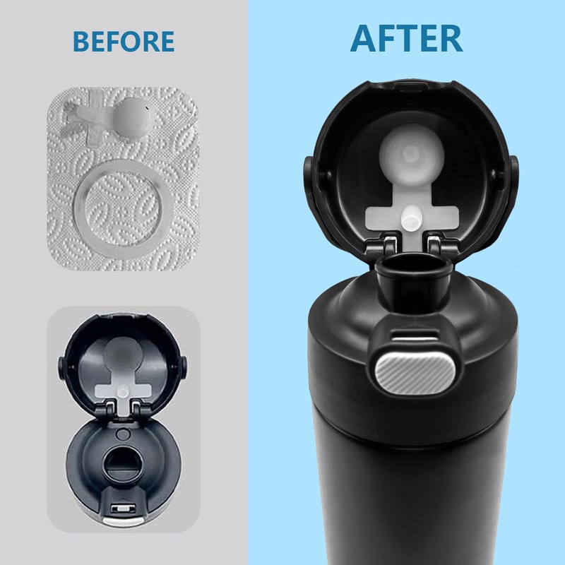 WEIWODULE Water Bottle Gasket Replacement & Leakage Stopper Compatible with