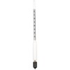 VILLCASE Glass Hydrometer, 0-35 Specific Gravity Hydrometer Dual Scale Laboratory