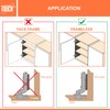 TOUCH Cabinet Hinges (1 Pair, 2 PCS) Inset Soft Push