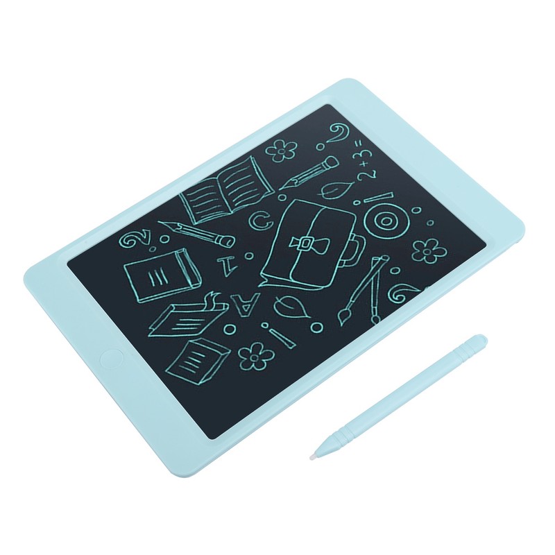 Ultra Thin Tough Blue 10 Inch LCD Tablet Children Drawing