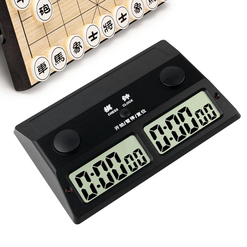 Dpaaoyer Chess Clock Competition Hour Meter Digital Board Game Stopwatch
