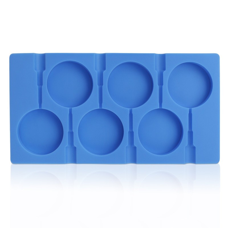 Large Lollipop Mold, Beasea 6 Cavity Silicone Lollipop Molds, Sucker