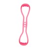 perfeclan Abbildung 8 Widerstandsband-Stretcher, tragbares Stretching-Workout-Übungs-elastisches Seil-Stretchband für Fitnessstudio-Pilates, Rosa