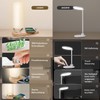VOSFEEL Bedside Lamp with Charging Function, Stepless Dimming LED Night