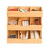 Ninebendstreams Wooden Tea Bag Organizer with Compartments