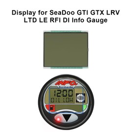Display Replacement for SeaDoo GTI GTX LRV LTD LE RFI DI Info Gauge
