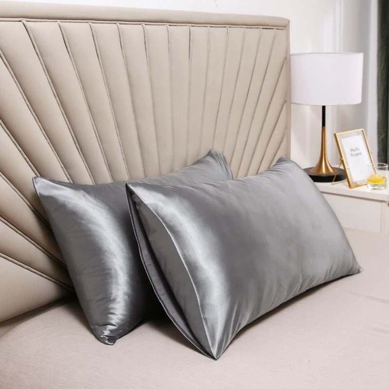 Silk Pillowcase – 100% Silk Pillow Cover, Hair Beauty Silk