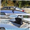 OSALADI 3pcs Car Fin Antenna with Base Durable Radio Signal