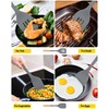 Pack of 2 Large Silicone Spatula, Heat Resistant Solid Turner,
