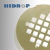 Brushed Gold Snap-in Shower Floor Drain Cover,Hidrop 4-1/4" OD Round