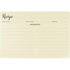 Recipe Card Refill Pack (50 Cards)