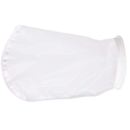 Honritone 2Pack Monofilament Nylon Mesh Filter Socks Bag NMO 300 Micron - 7 Inch Ring by 18 Inch Long – Water Liquid Filter Bags for Aquarium