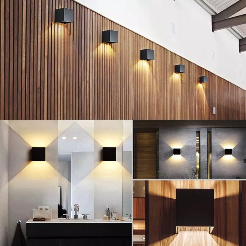 lampara pared LED 12w Luz De Pared Luz Arbotante Led