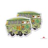 Cars Fillmore Cartoon Film Embroidered Patch Iron On (3.9" x