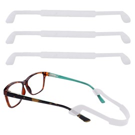 SooGree Silicone Glasses Straps, 3 Non-slip Elastic Sports Spectacle Glasses Strap Band for Kid Boys and Girls, Adult Sunglasses Straps