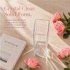 Acrylic Flower Vase, 25x10cm Square Minimalist Vase, Shatterproof Plastic Vases,