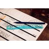KUM AZ2290116-B Flexi Style Ruler 15 cm Blue Flexible Pack