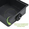 MaxEarn 10 inches Square Catch Basin Drain Kit with 155