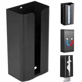 HOGAWAY Magnetic Tissue Case, Bottom Opening, Magnetic Tissue Box, Wall Hanging, Tissue Storage, Magnetic Paper Towel Case, Kitchen Paper Holter, Bathroom, Washing Machine, Refrigerator, Office