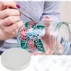 JARMING COLLECTIONS Mason Jars - 16 oz Glass Extra Wide