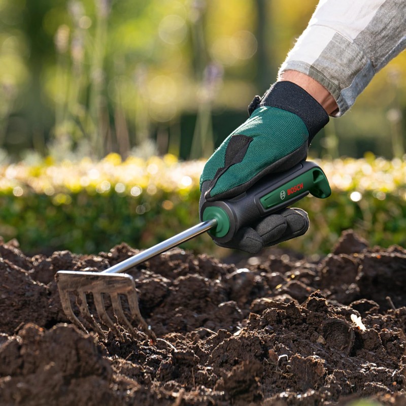 Bosch Garden Hand Tool Hand Rake (for Weeding, Clearing Garden