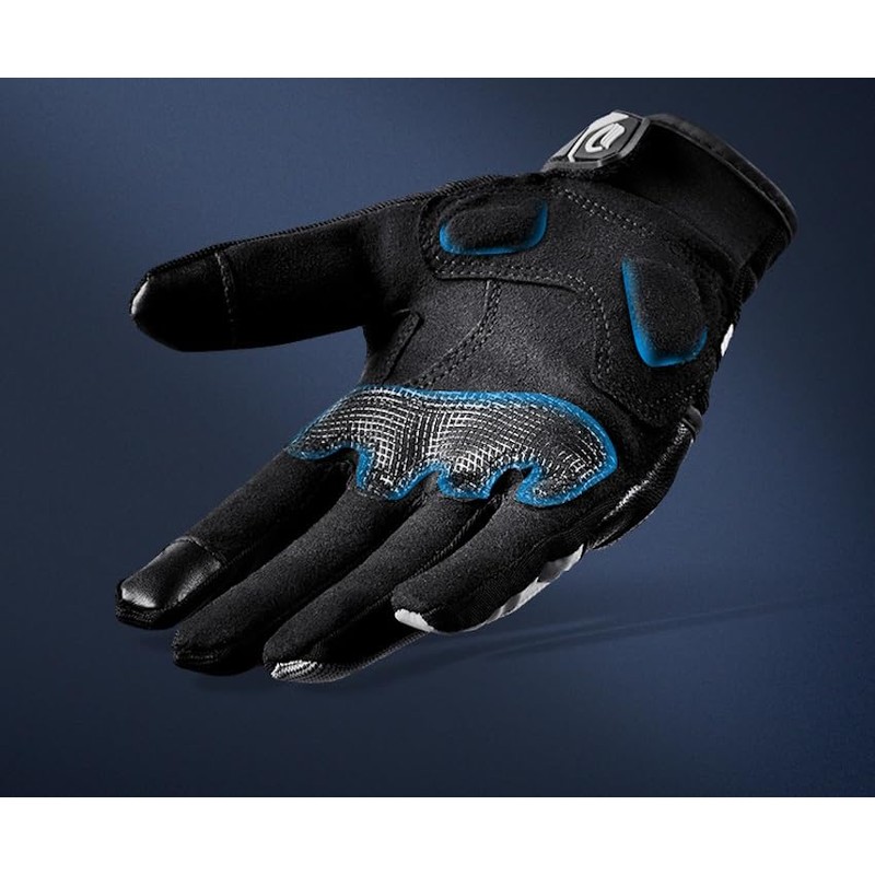 G02 L Motocross Motorcycle Gloves with Carbon Protection, Breathable, Non-Slip