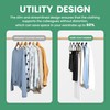InfiniPower 50 Pack Velvet Hangers, Heavy Duty Clothes Hangers for