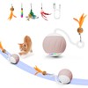 AAA AMUSANG Cat Toys,Interactive Cat Toys for Indoor Cats,Automatic Cat