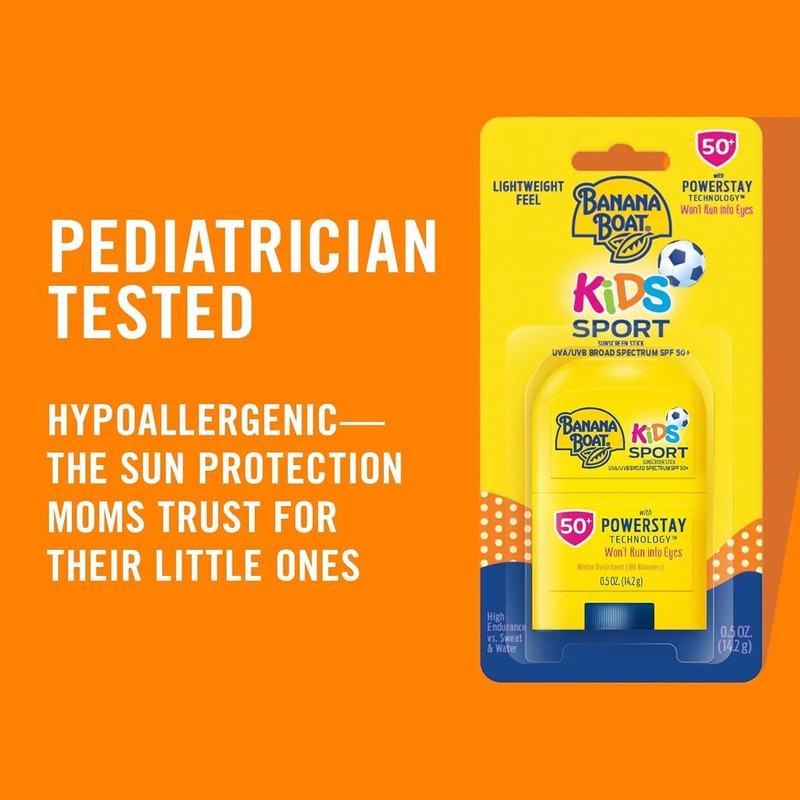 2x Banana Boat Kids Sport Spf 50 Protetor Solar Original