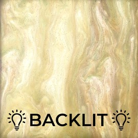 Light Grey Glittering Pearl Cast Acrylic Sheet, 3mm thick (150x125mm)