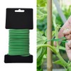 ZEIEYA Pflanzenbinder, 3,5mm x 20 m Gartendraht Weich Pflanzen Bindedrah