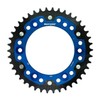 Supersprox Driven Sprocket Rear Stealth Aluminum & Steel 42T Blue