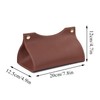Tissue Box, Leather Tissue Box Bag, Rectangular Leather Cosmetic Tissue