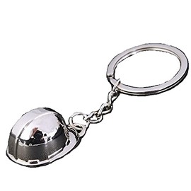 RDD 3D Metal Hard hat Helmet Builder Construction Safety Hat Keychain Novelty Gift