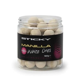 Sticky Baits Manilla Range - White Ones Wafters