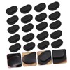Mipcase 40pcs Eyeglass Nose Pads Repair Kit Soft Non Slip