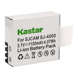 Kastar High Capacity Battery for Eken PG1050 & Eken H8 Eken H8 Pro Eken H8R Eken H9 Eken H9R EKO Full HD 1080p WiFi EKO HD 720p EKO Ultra HD 4K WiFi Evolveo MiniDVR DV Evolveo Sportcam A8