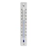 TFA Dostmann Analogue Indoor/Outdoor Thermometer Brushed Stainless Steel L45 x