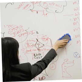 Operitacx Japanese Style DIY Classroom Eraser 4pcs Snowflake Design Board Erasers Microfiber Sponge for Boys and Girls