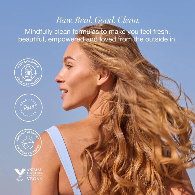 Raw Sugar The Wave Maker Shampoo and Conditioner Set and