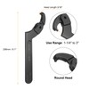 HARFINGTON C Hook Spanner Wrench, 1-1/4 to 3 inches Adjustable