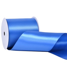 Ribest Royal Blue Double Faced Satin Ribbon, 3 Inch 10 Yard Ribbon for Crafts Gift Wrapping Bows Wedding Party Decoration Bouquet